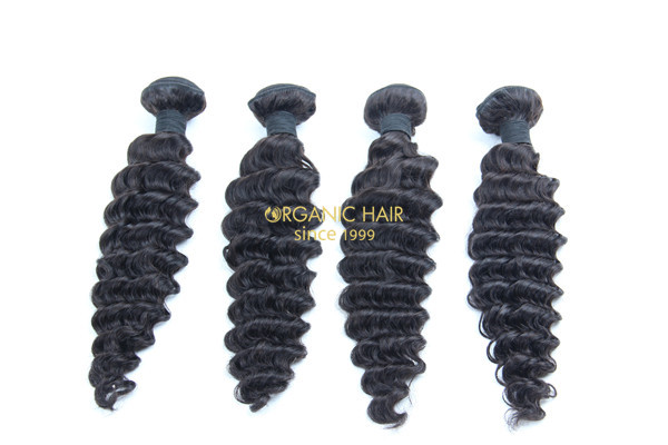 Cheap brazilian deep wave hair extensions for short hair 